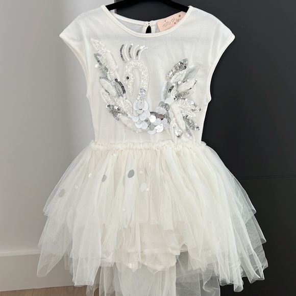 Tutu Du Monde - 2-3T Tulle beaded dress - Picture 3 of 5
